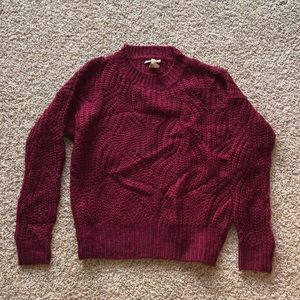 NEW Promesa Burgundy Crewneck Sweater
